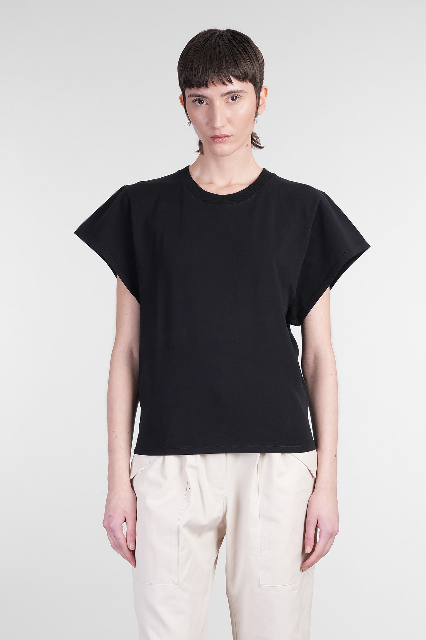 IRO Ceirsey T-shirt In Black Cotton