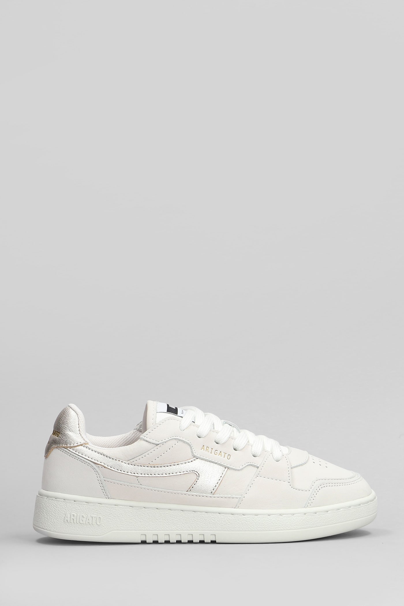 Axel Arigato Dice-a Sneakers In White Leather