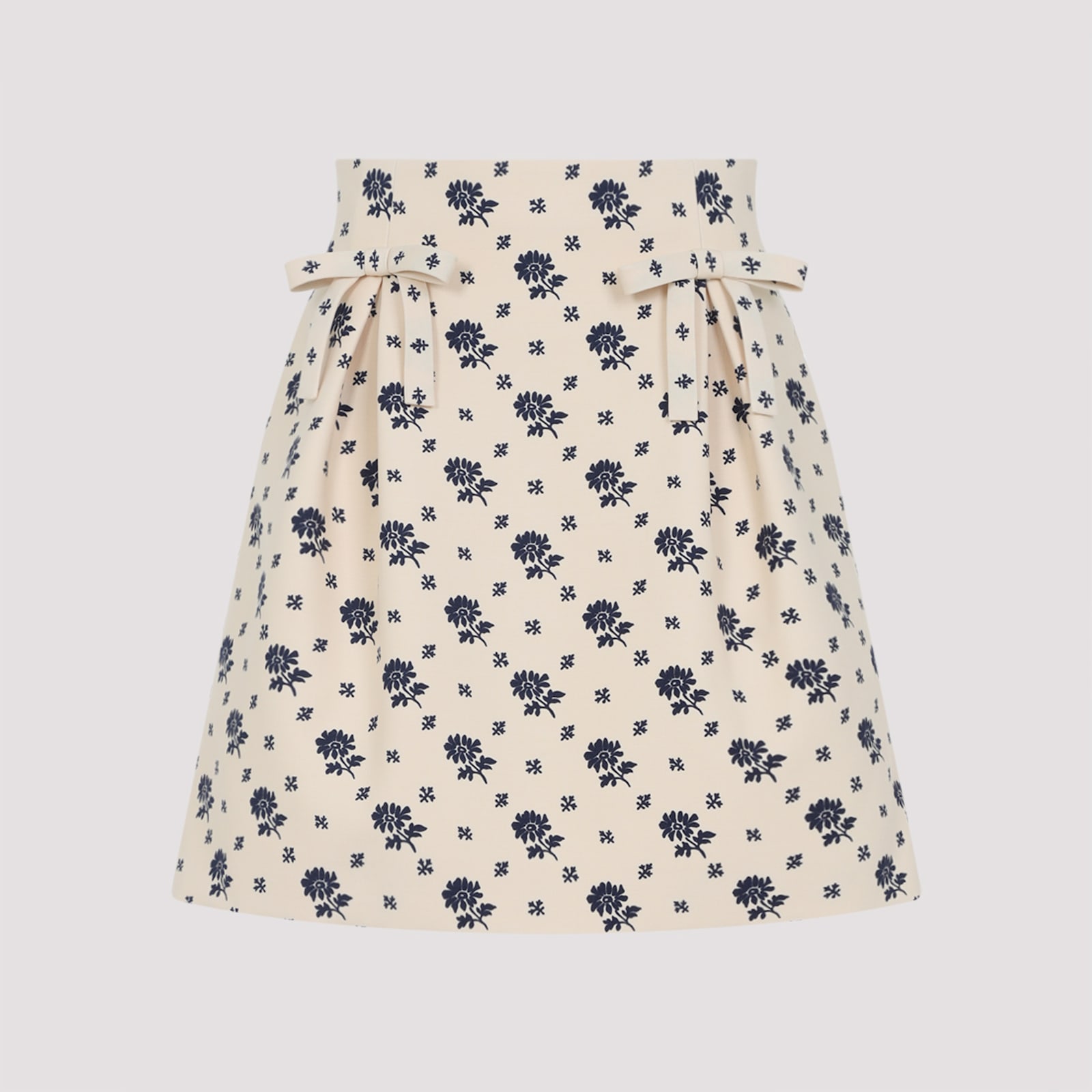 Valentino Virgin Wool Mini Skirt