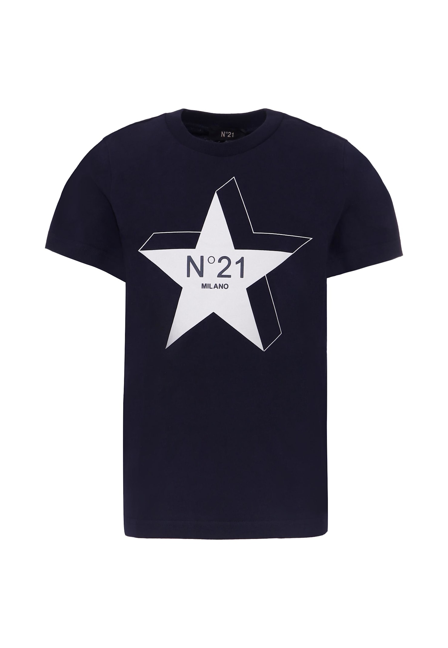 N.21 Blue T-shirt For Boy With Star