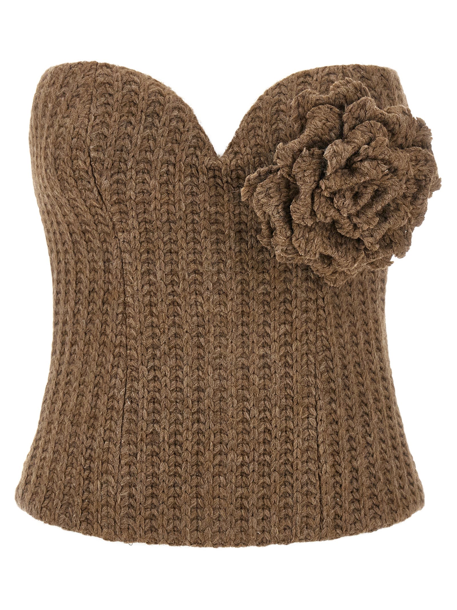 Giuseppe di Morabito Tricot Bustier Top