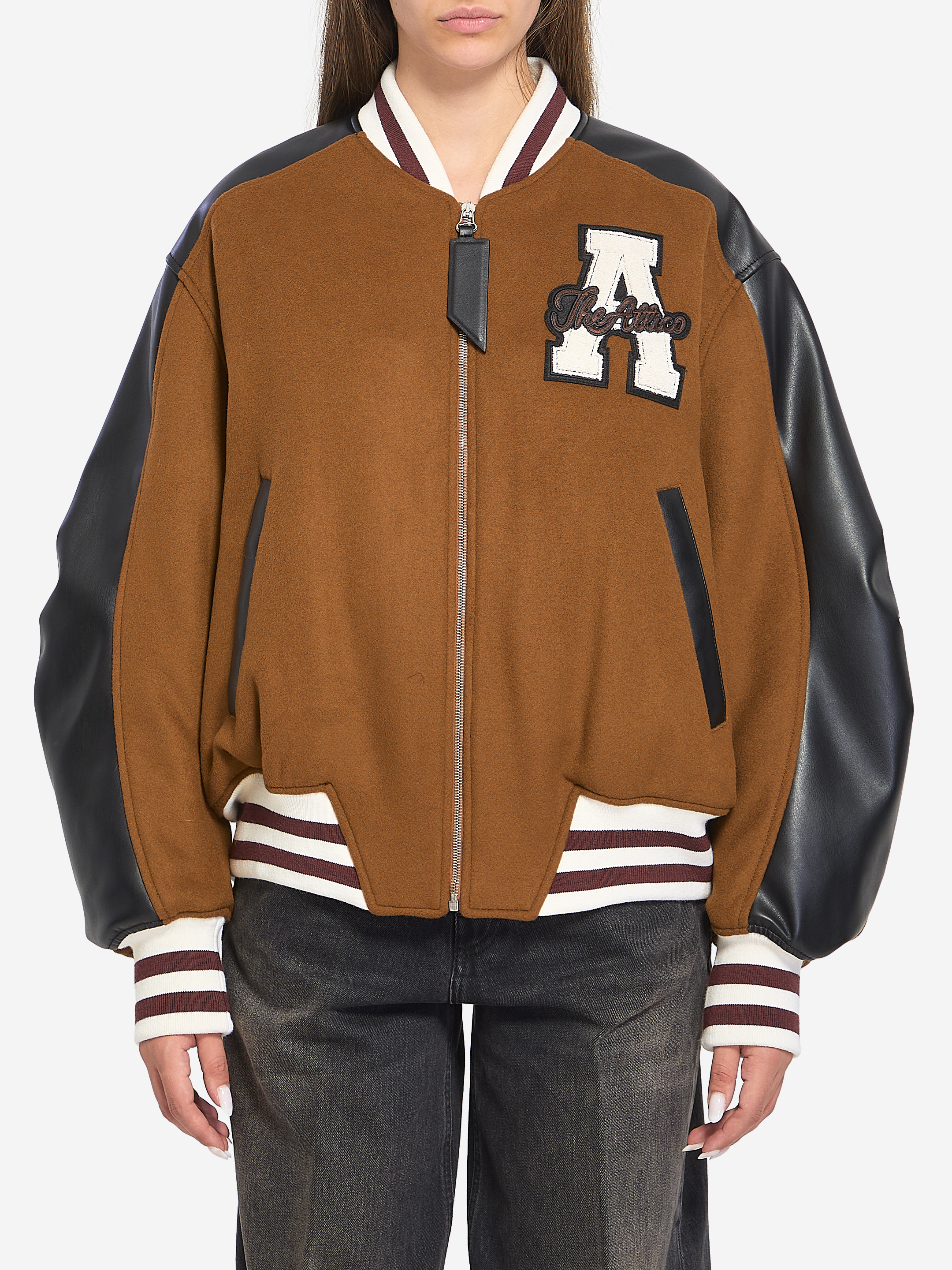 Camel bomber jacket