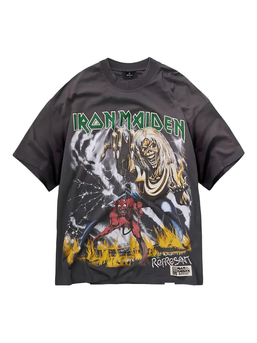 Represent "Iron Maiden Number Of Beast" T恤