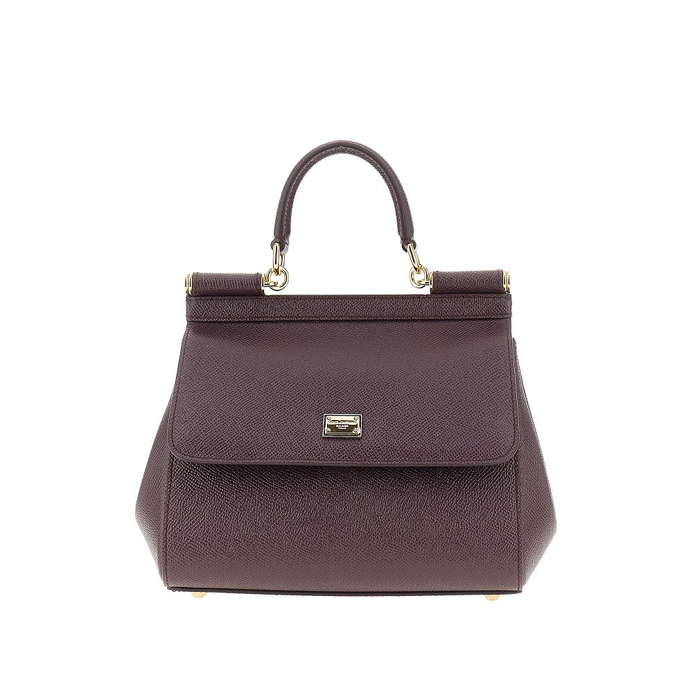 DOLCE & GABBANA Dauphine小牛皮中号“西西里”女士包