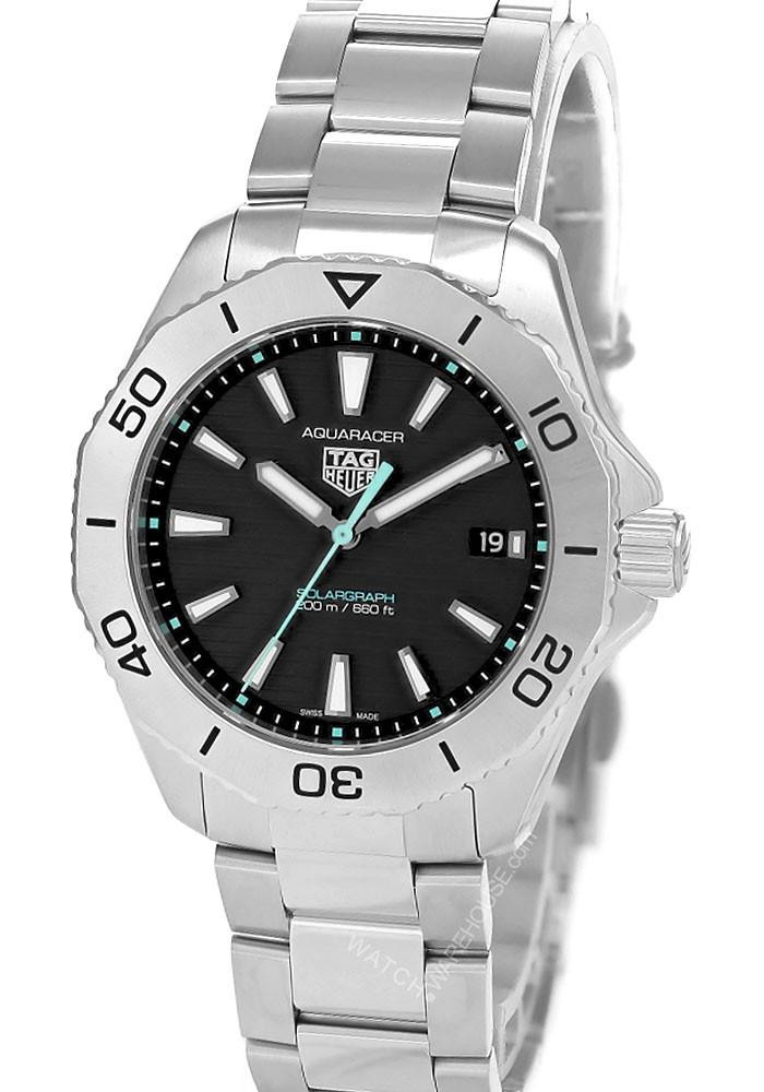 TAG HEUER Aquaracer Professional 200 Solargraph SS 40MM Men's Watch WBP1114.BA0000