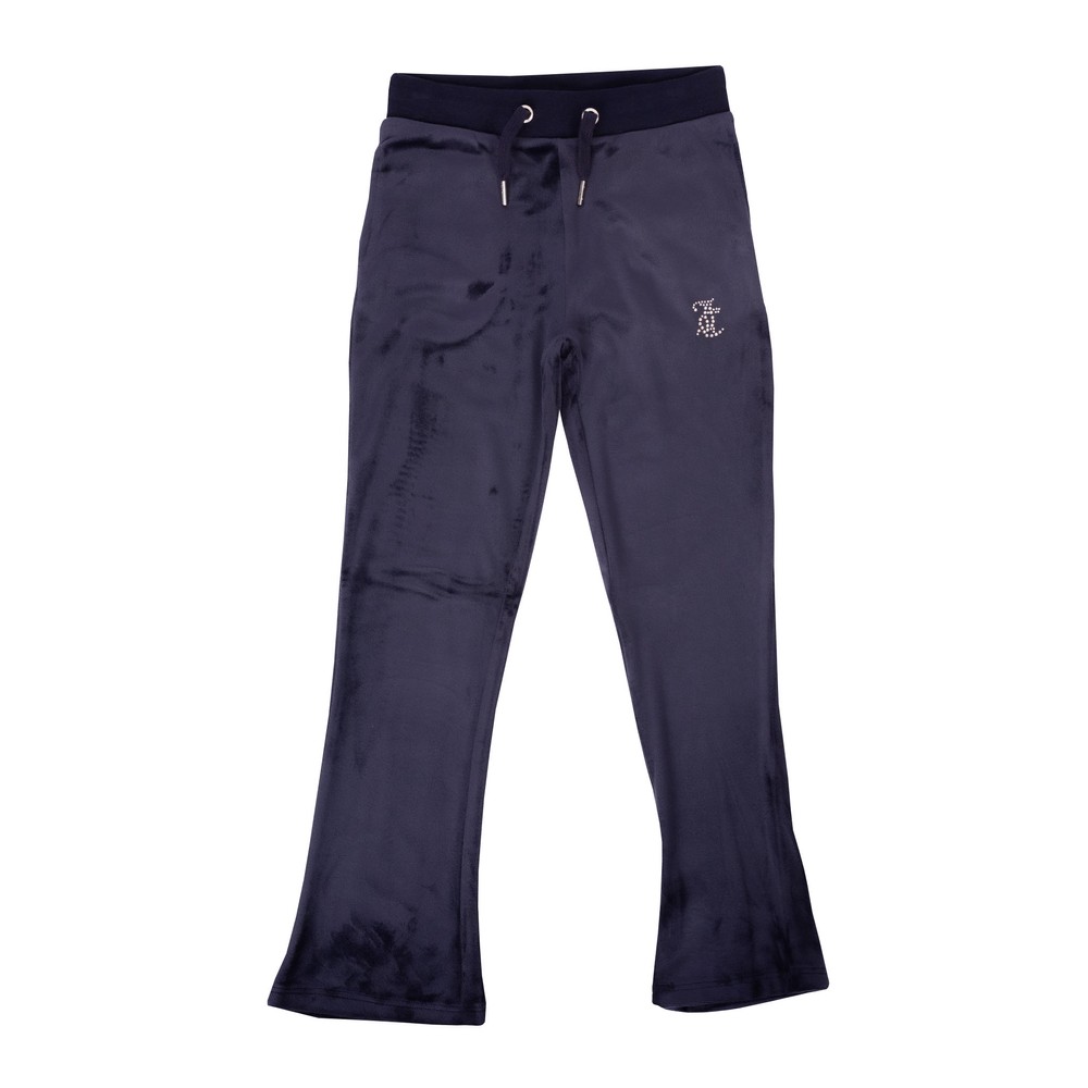 Diamante Velour Loose Jogger