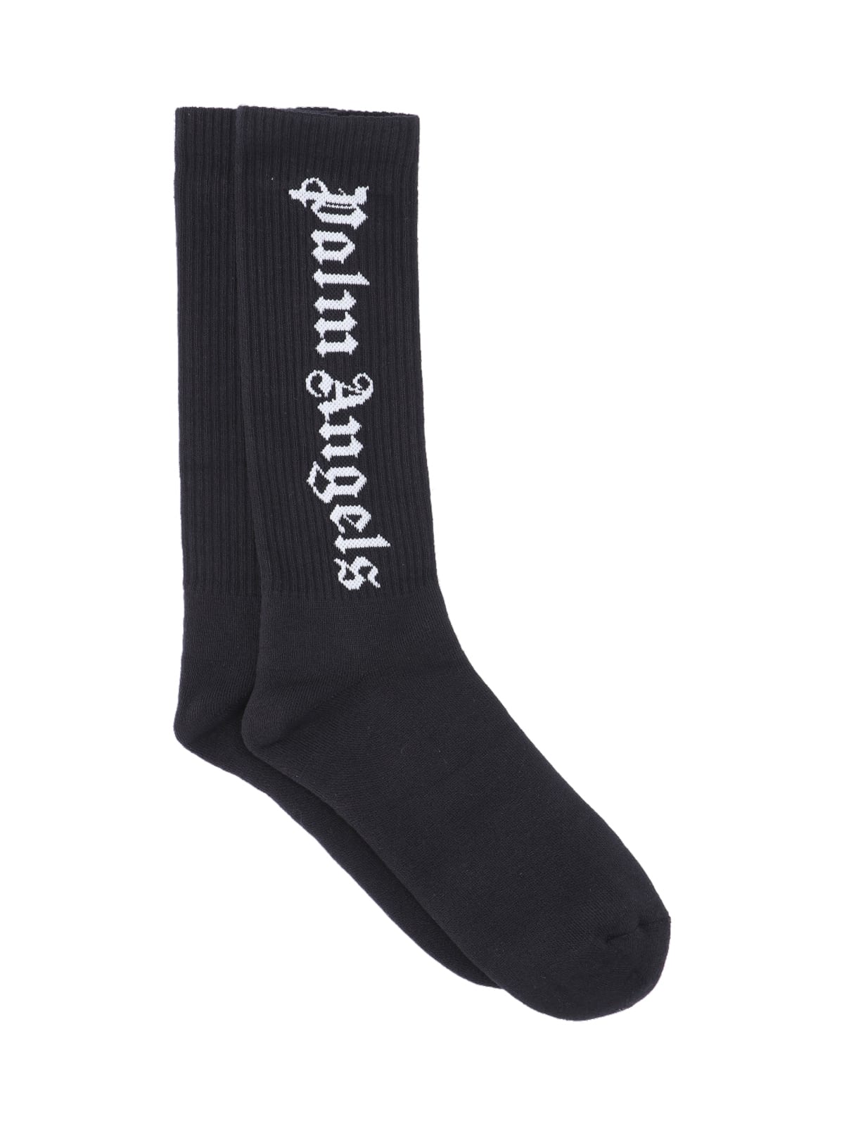 Palm Angels Vertical Logo Socks