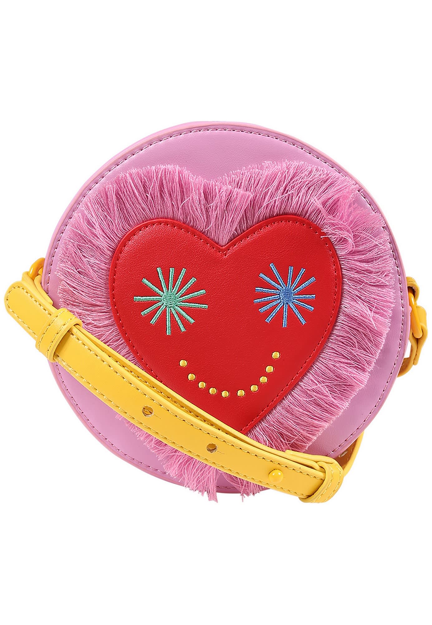 Stella McCartney Kids Pink Bag For Girl With Heart