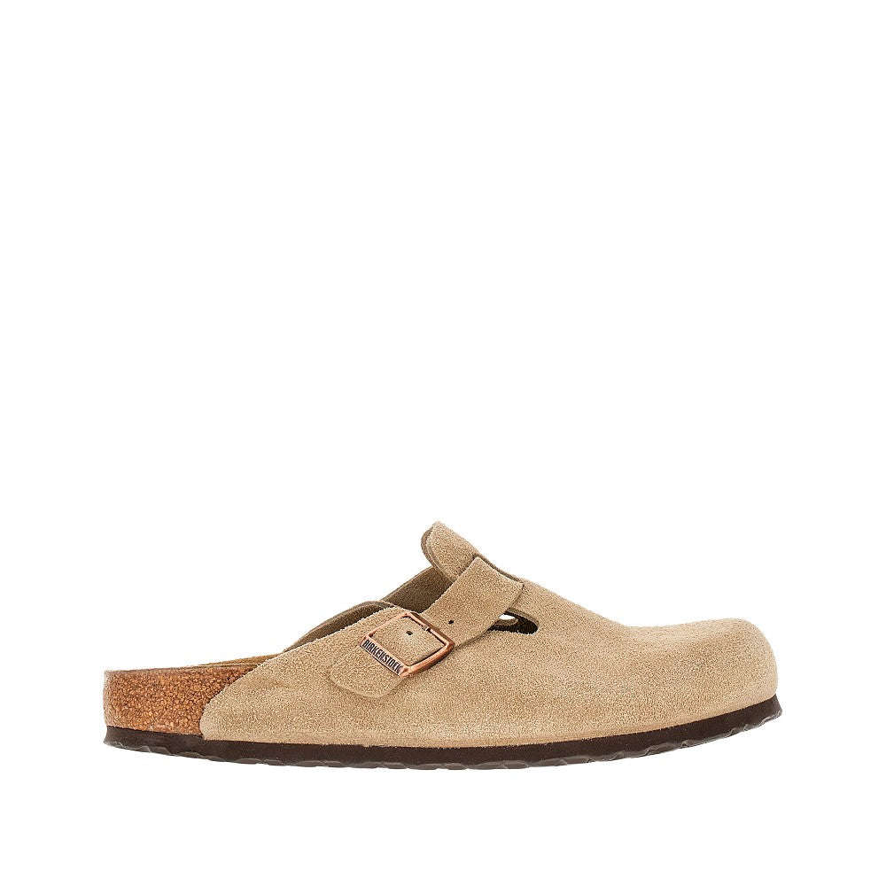 BIRKENSTOCK 绒面革波士顿女款木屐鞋