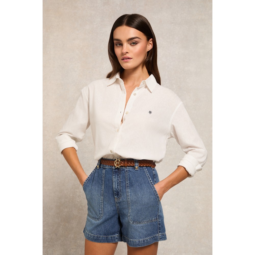 Relaxed Fit Linen Shirt