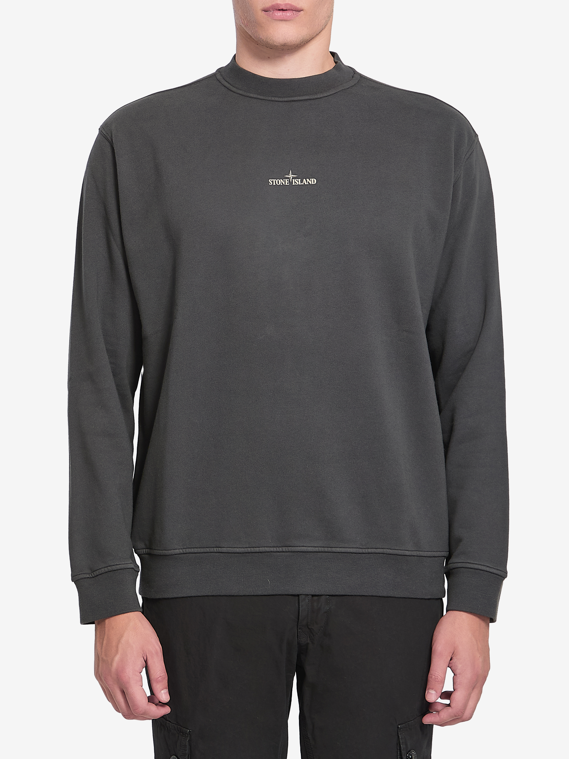 Sweatshirt with Industrial Flow print