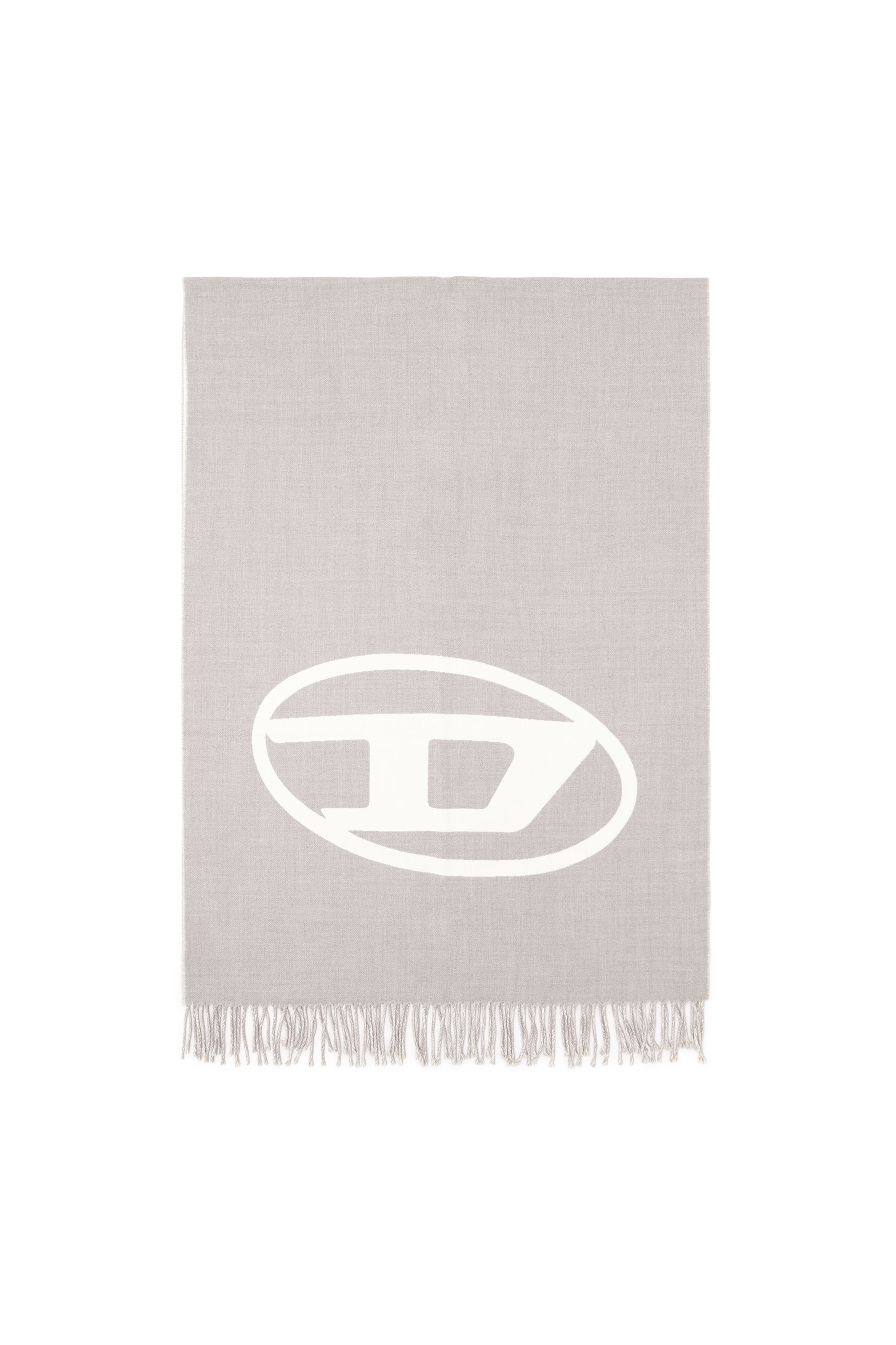 Diesel - Reversible two tone wool scarf - Scarf - Man - Multicolor