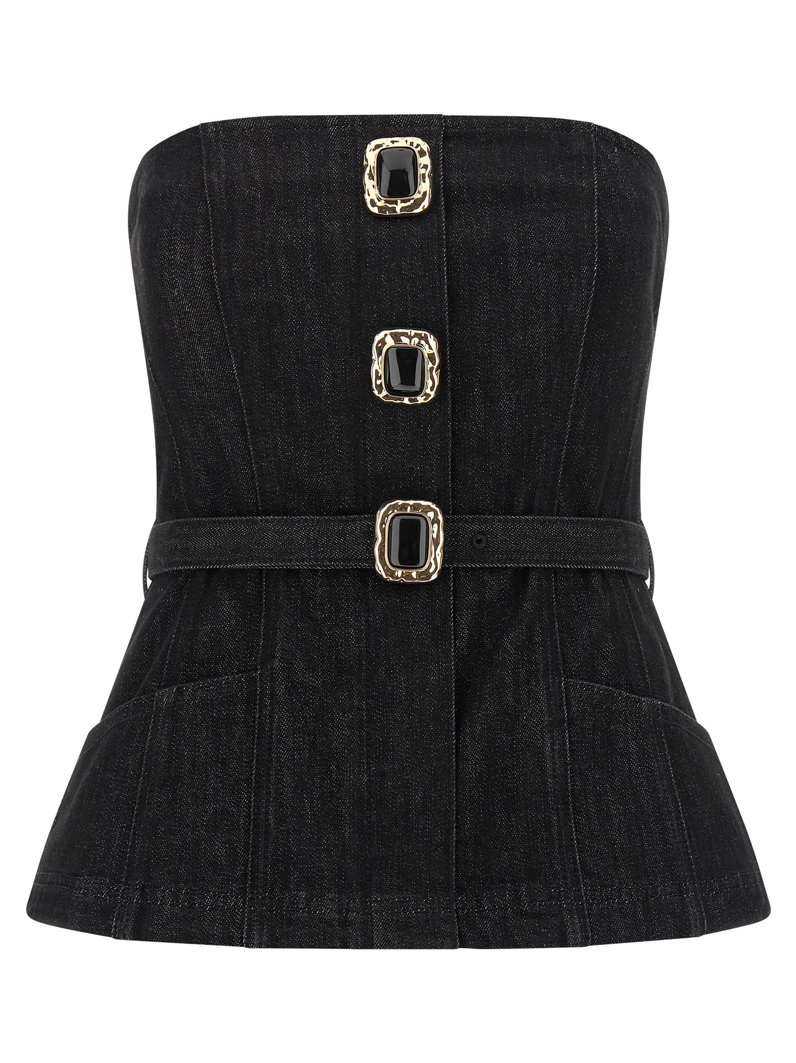 self-portrait bandeau Top