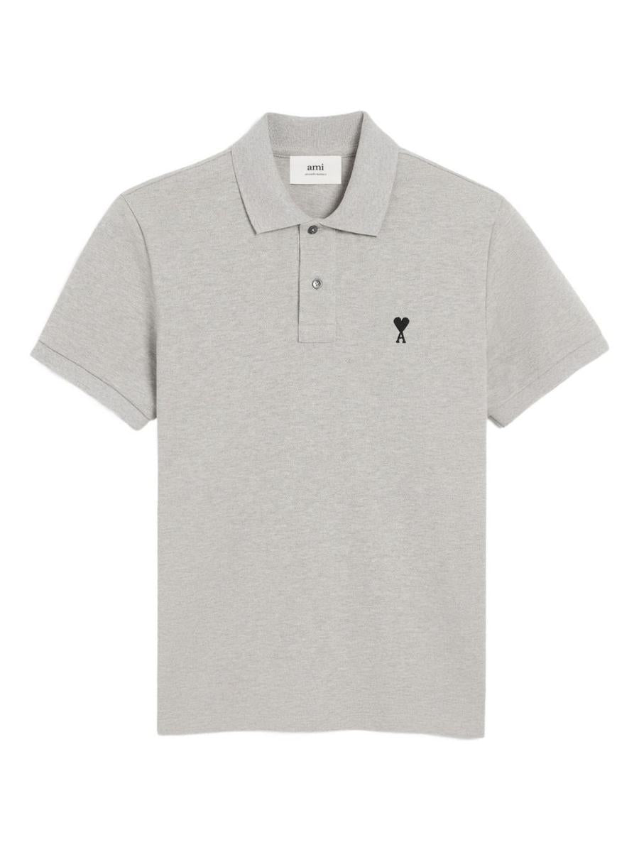 AMI Paris AMI Paris De Coeur Cotton Polo Shirt