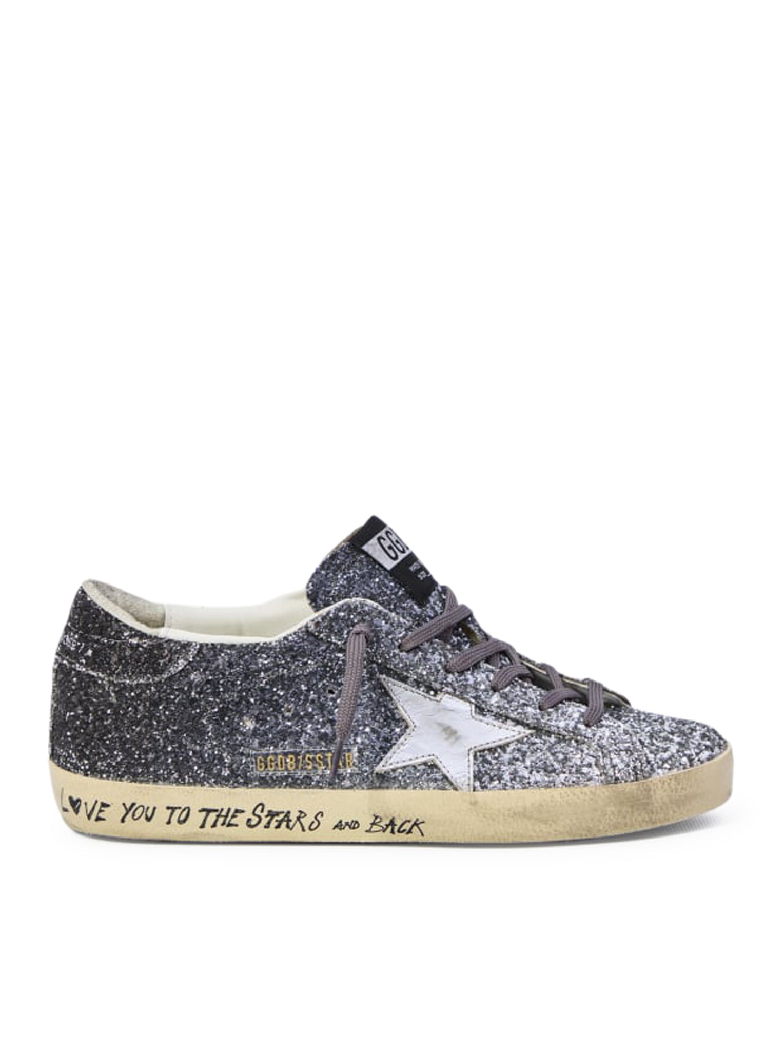 superstar 闪粉运动鞋 - Golden Goose Deluxe Brand - 女款