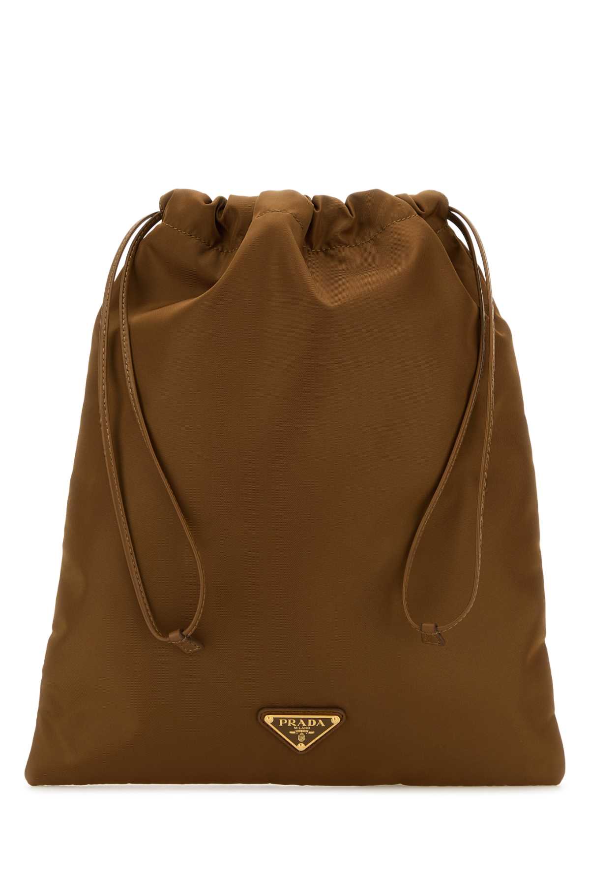 Prada Biscuit Fabric Pouch
