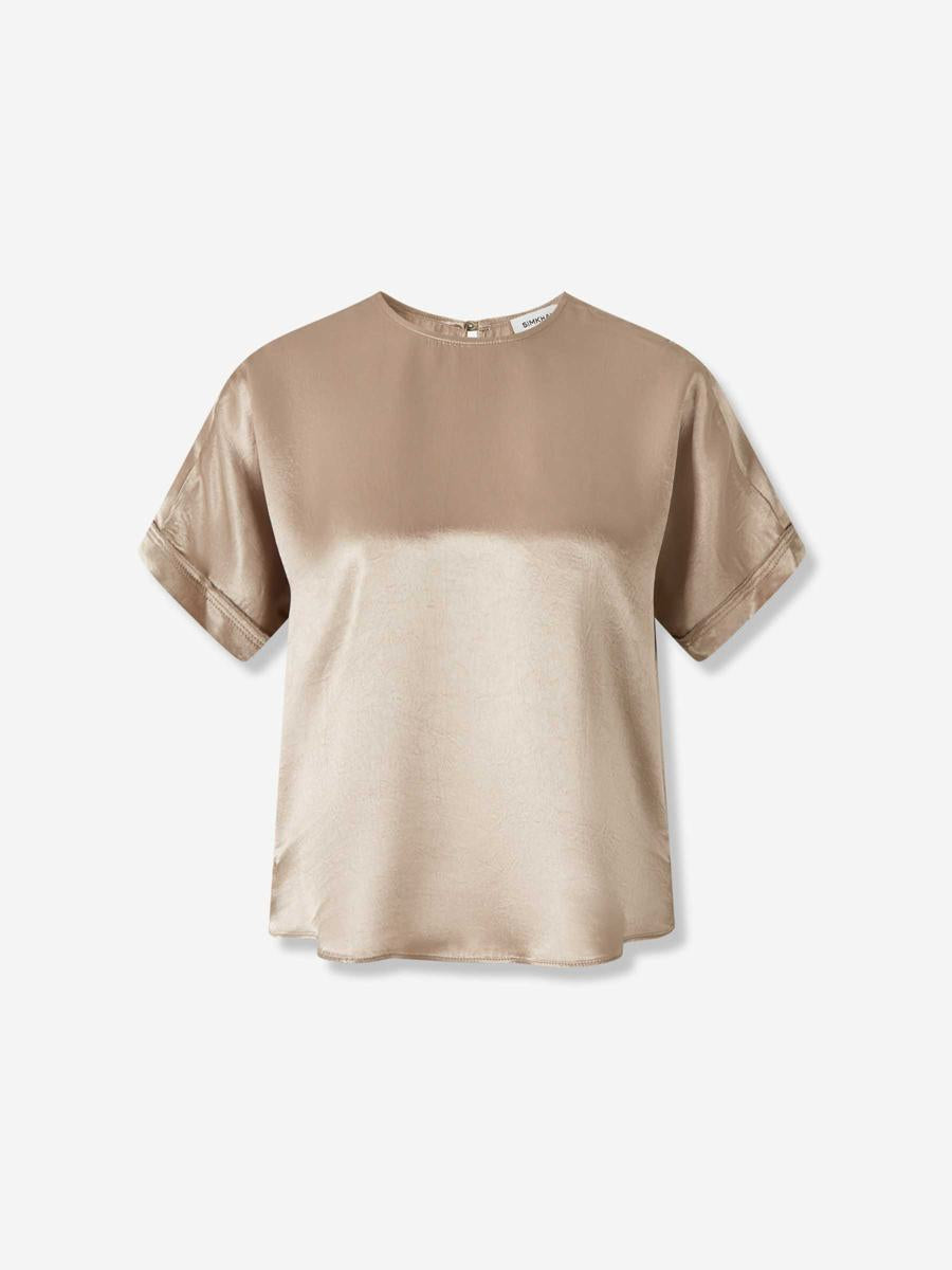 Simkhai Satin Blouse