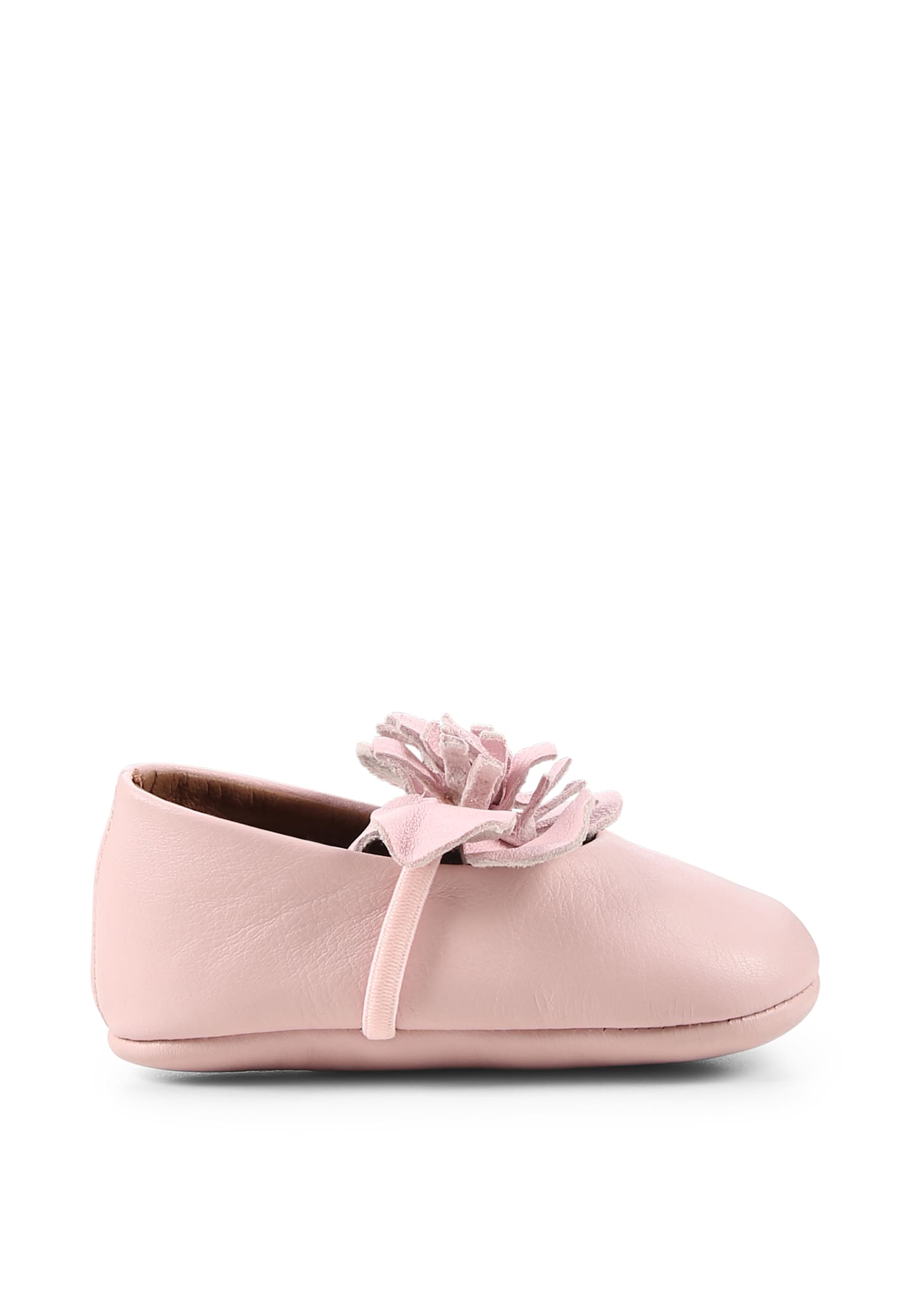 Pèpè Pink Ballet Flats For Baby Girl