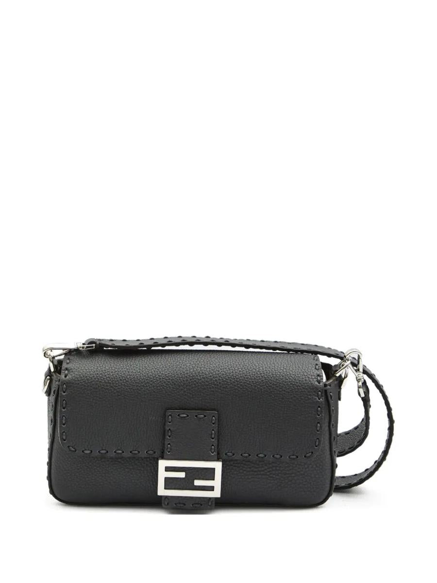 Fendi Uette Macro-Stitch Messenger Bags