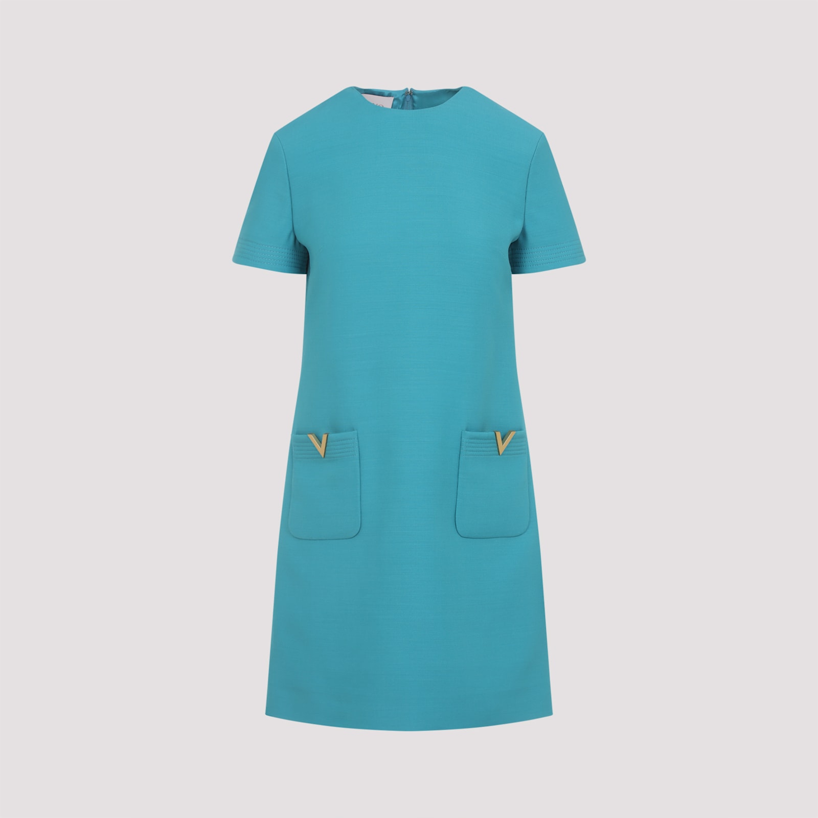 Valentino Virgin Wool Mini Dress
