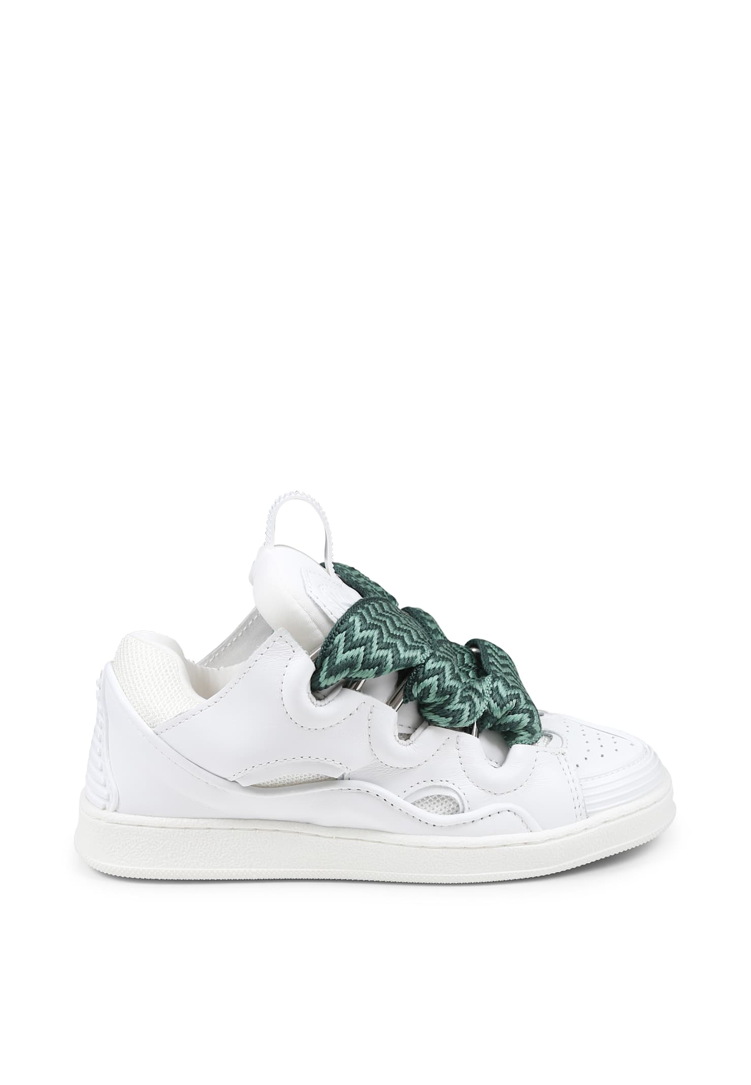Lanvin White Sneakers For Kids