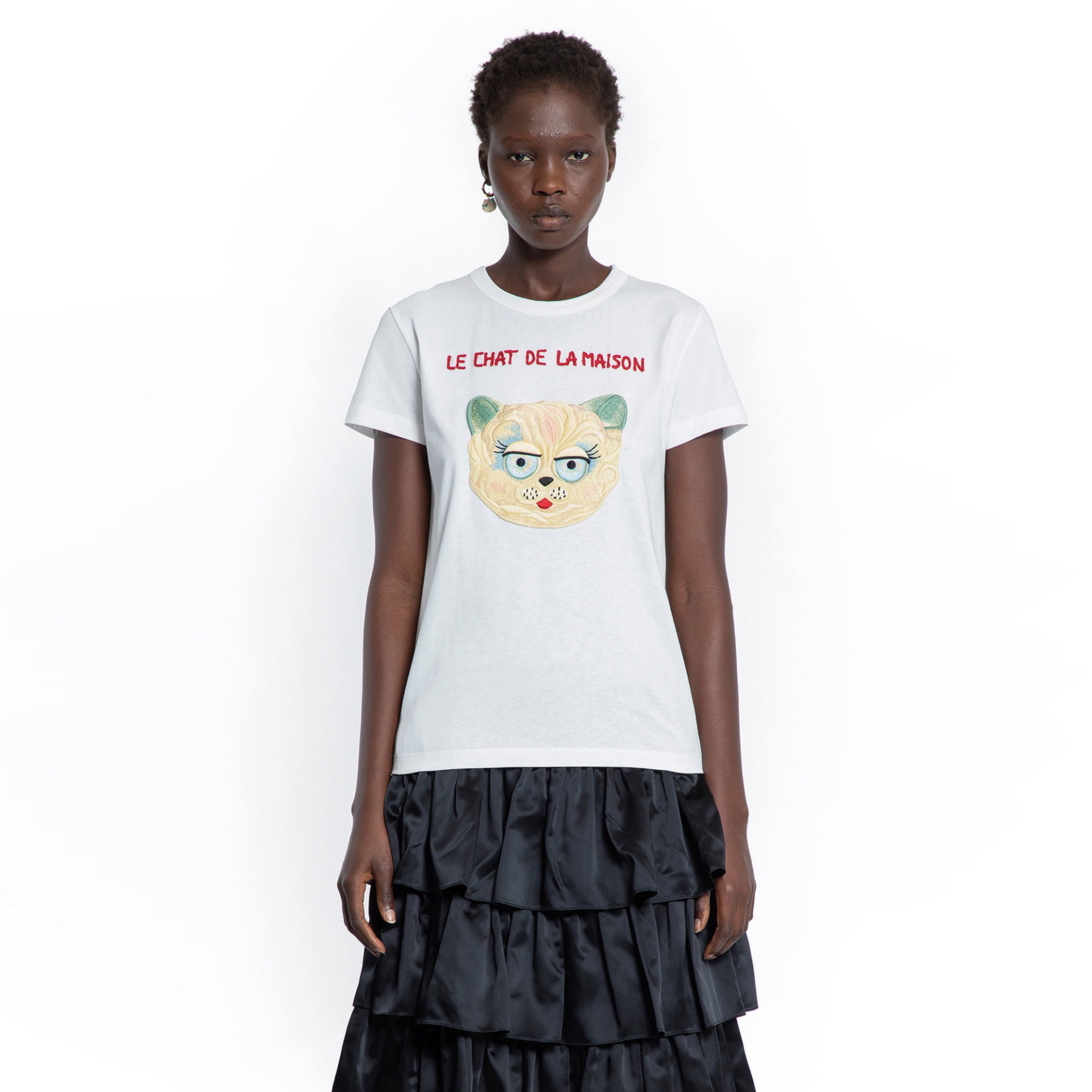 Le Chat De La Maison Cotton T-Shirt