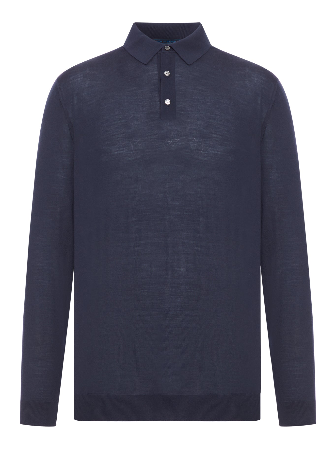 Kiton 男士长袖羊毛Polo衫