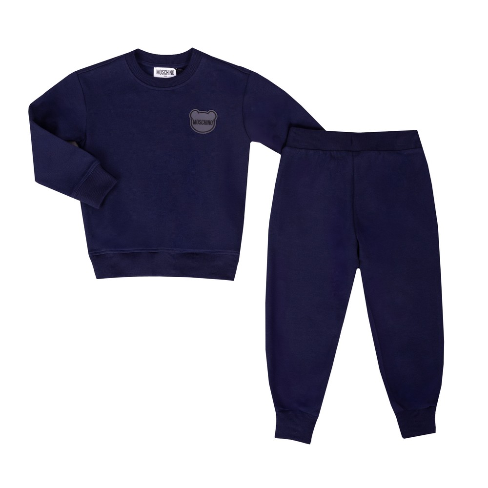 Textured Rubber Logo Tracksuit
