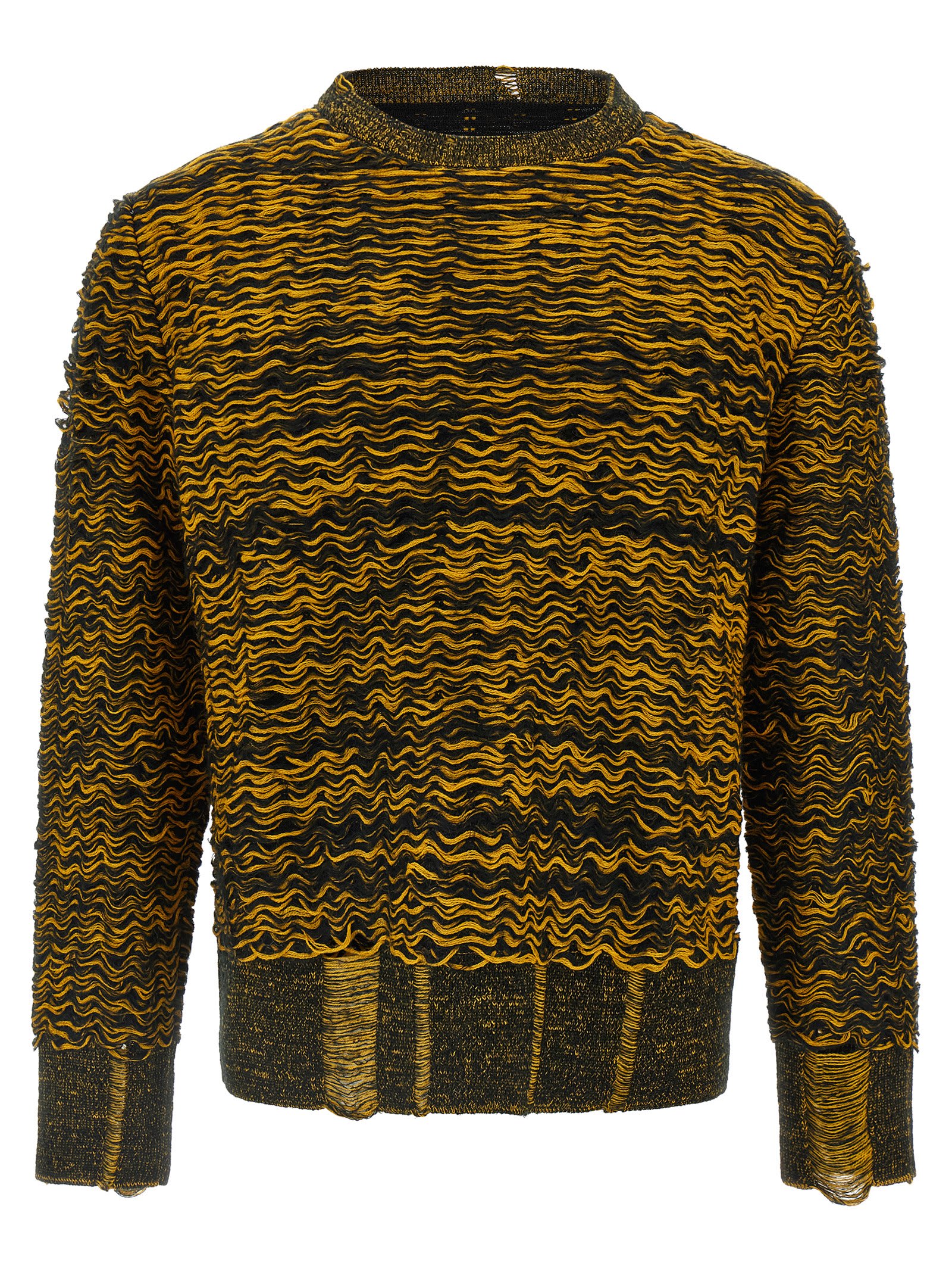 MM6 Maison Margiela Corrugated Texture Sweater