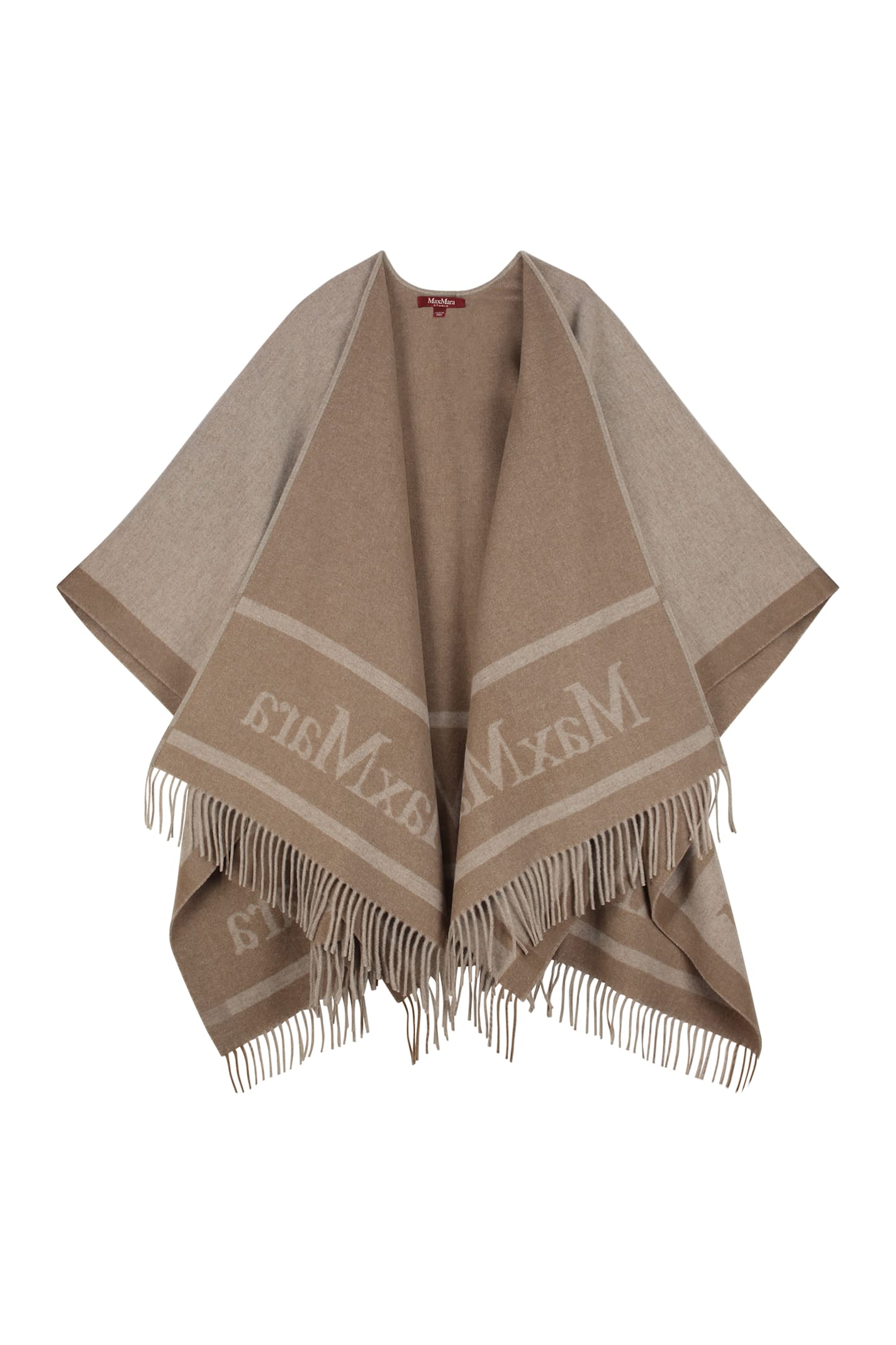 Max Mara Studio Hildestd Wool Cape