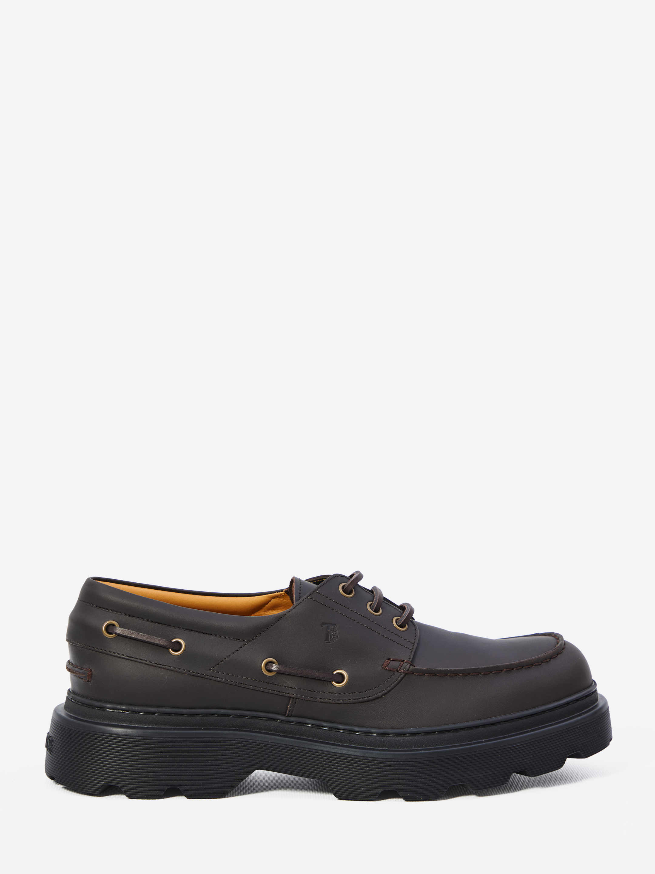 Tank tread boat loafer