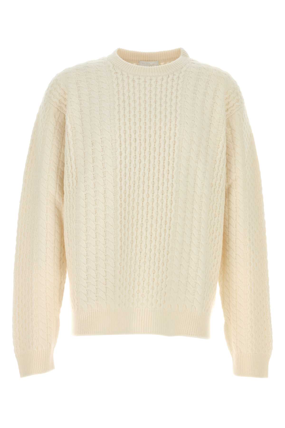 Prada White Wool Sweater
