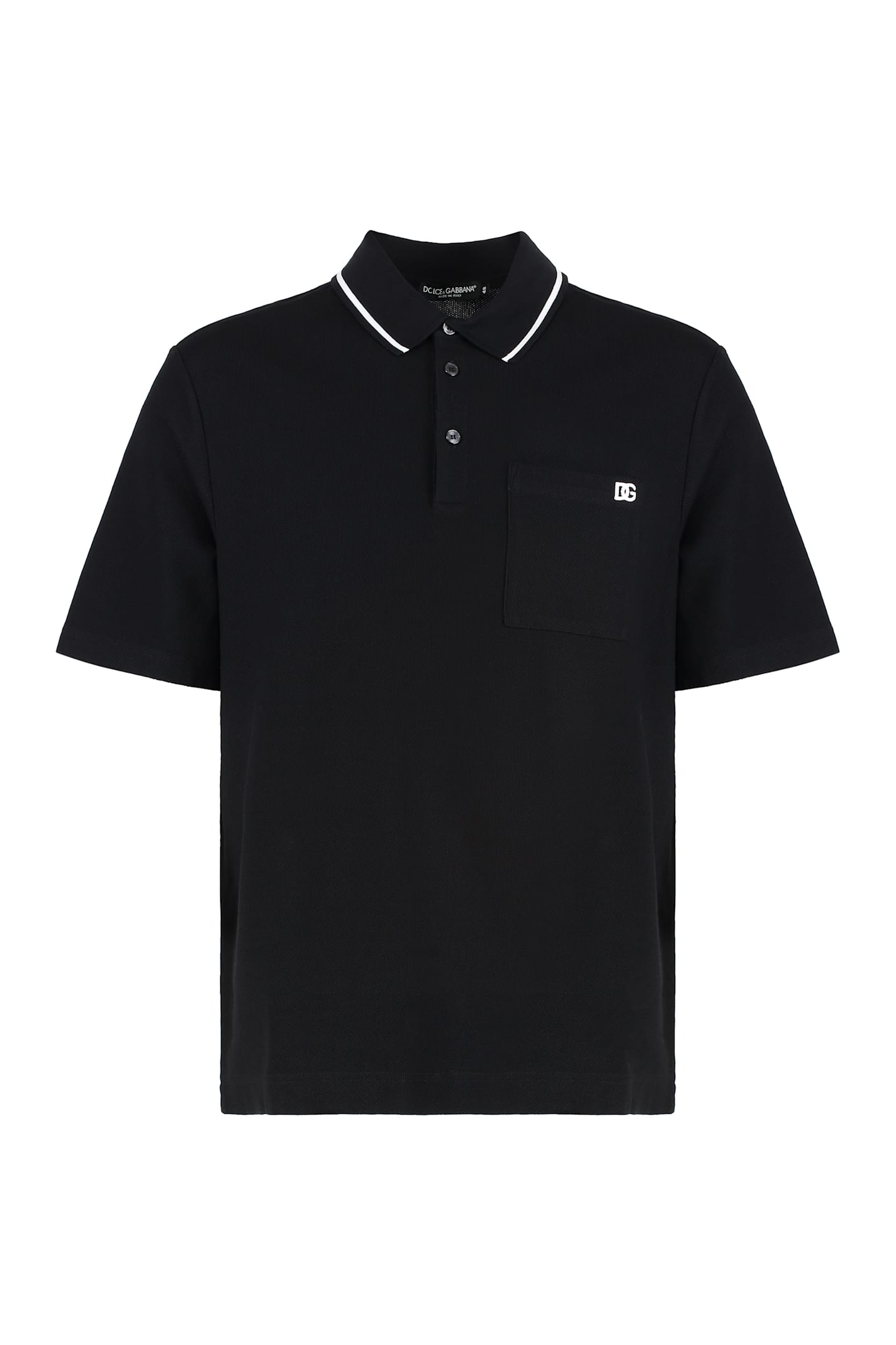 Dolce & Gabbana Cotton-piqué Polo Shirt