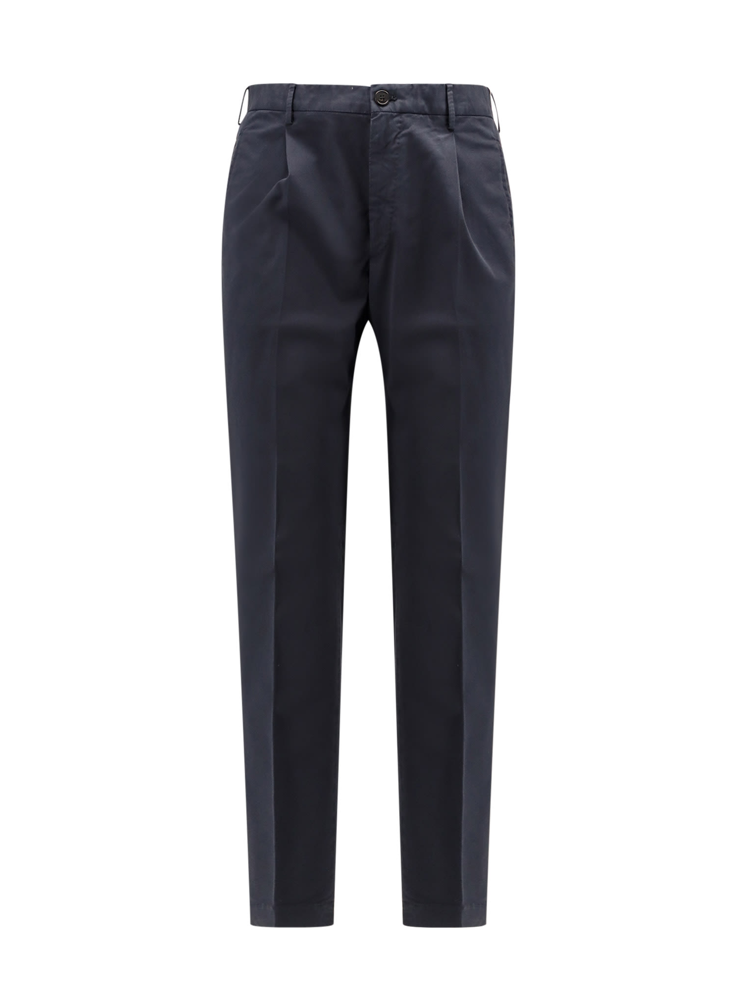 Incotex Pattern 54 Stretch Cotton Trouser With Pinces