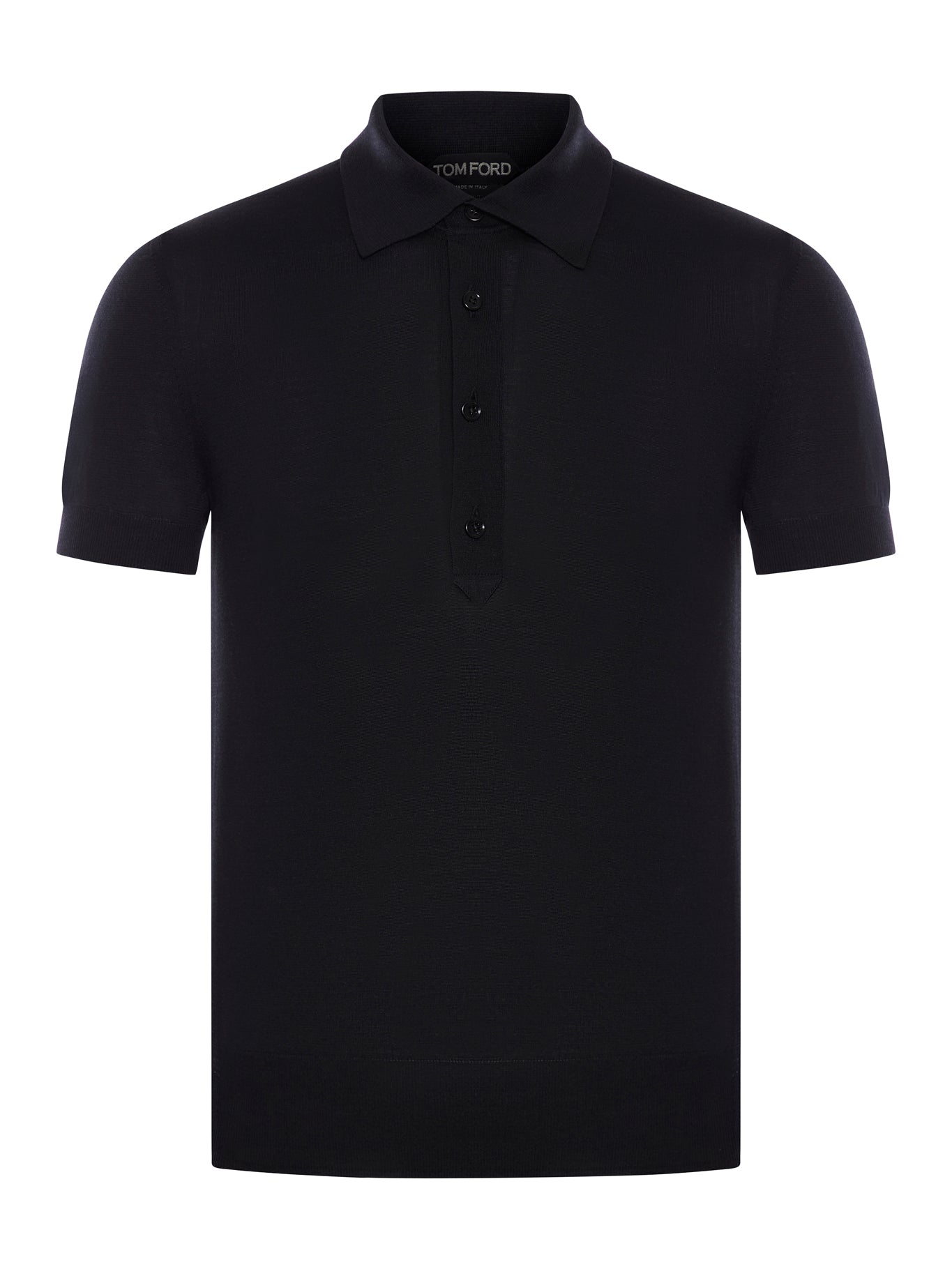 SILK AND VISCOSE POLO - Tom Ford - Man