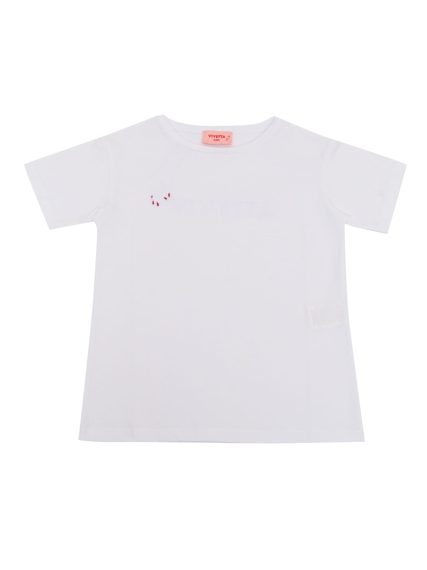 Vivetta T-shirt Lettering And White Hands