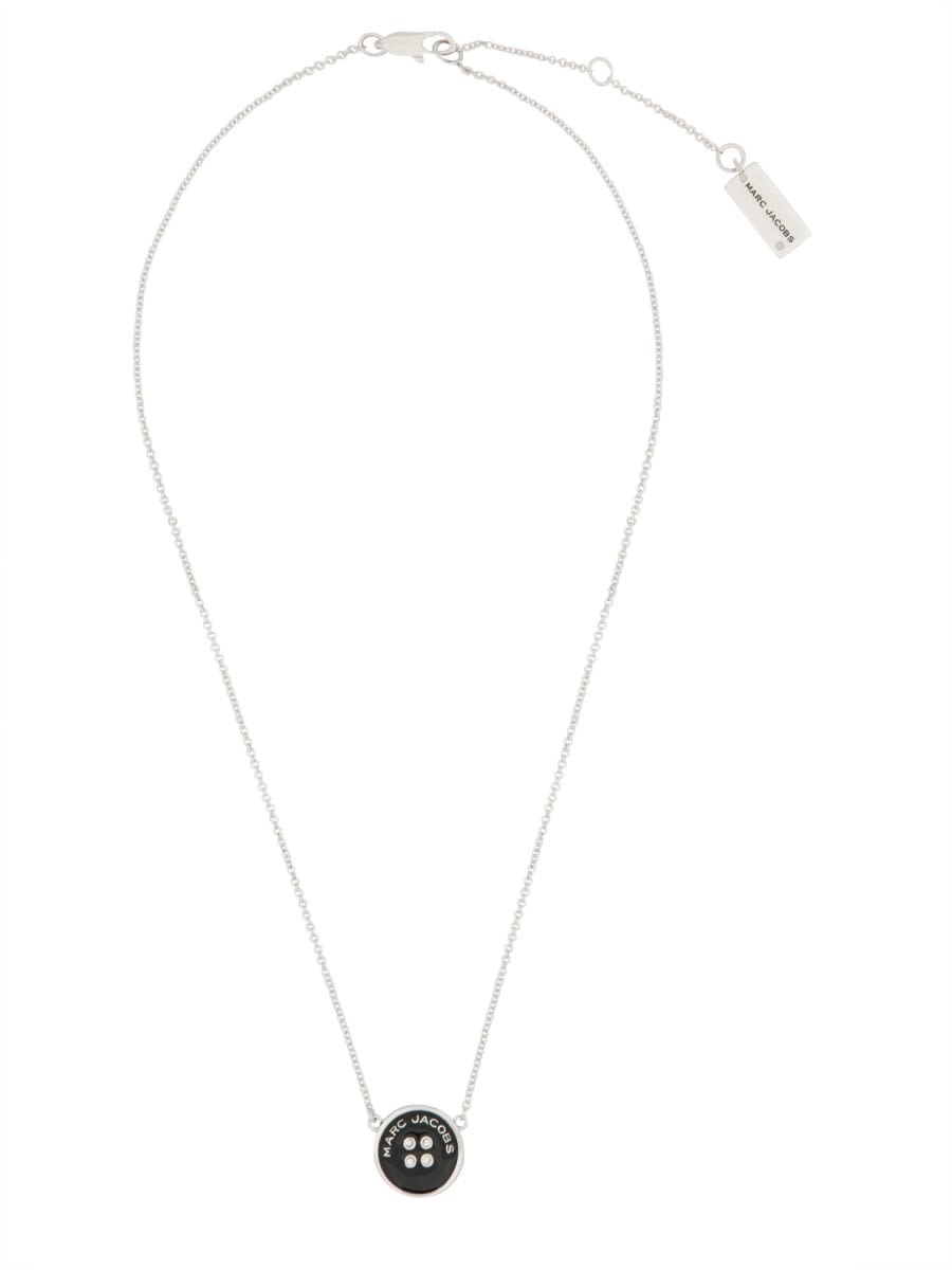Marc Jacobs button Pendant Necklace
