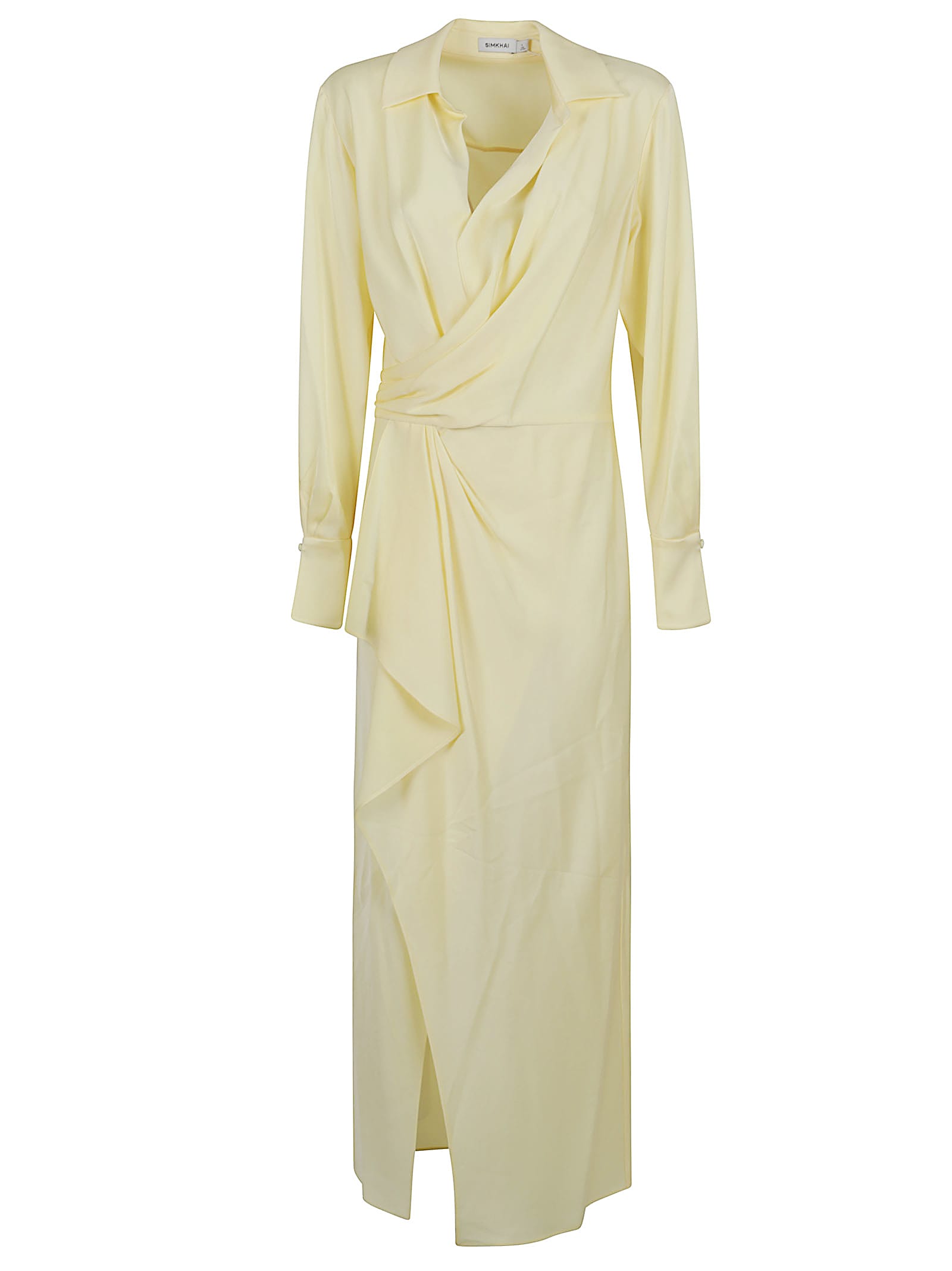 Jonathan Simkhai Talita Draped Midi Dress