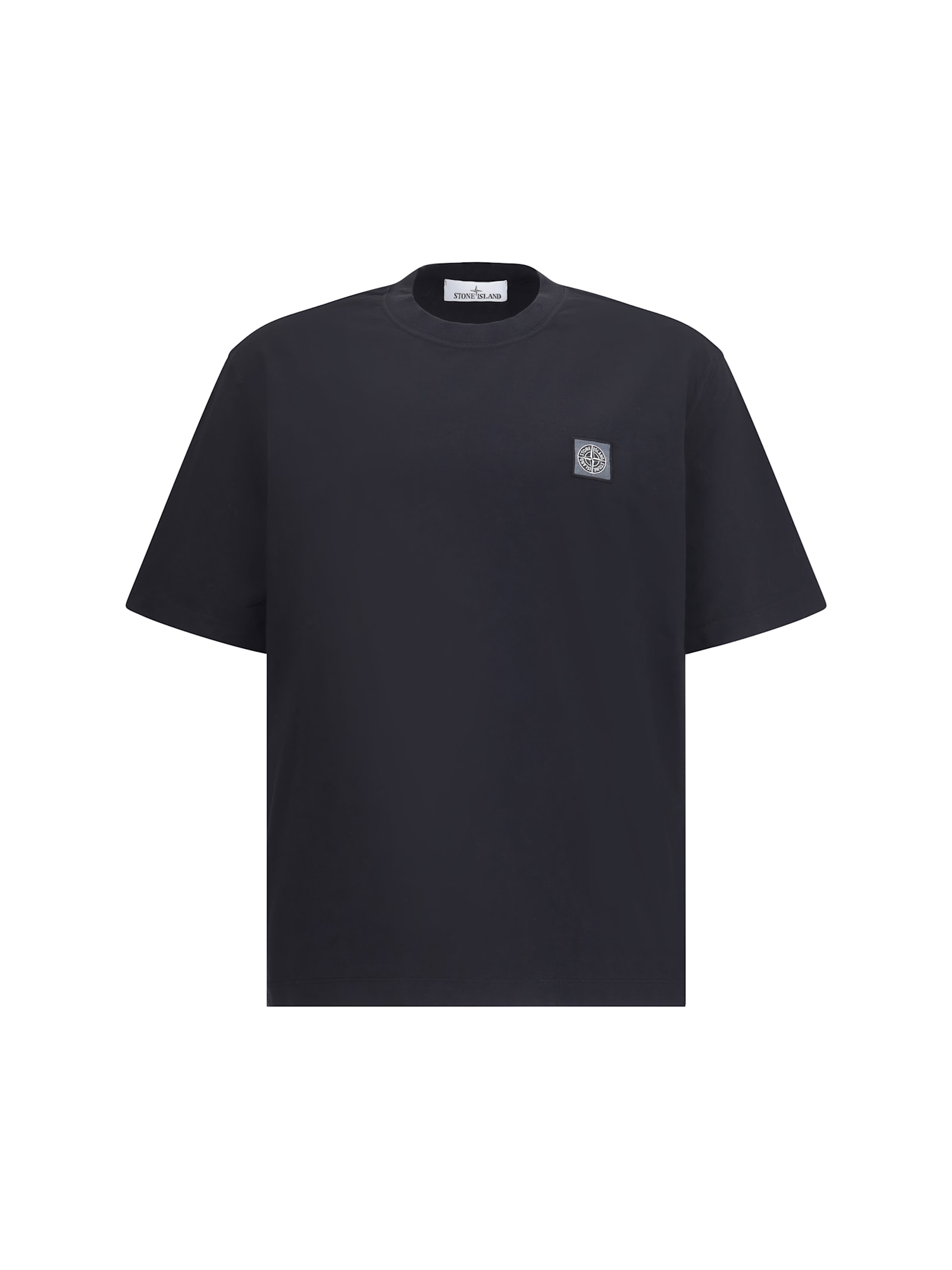 Stone Island T-shirt With Logo Patch