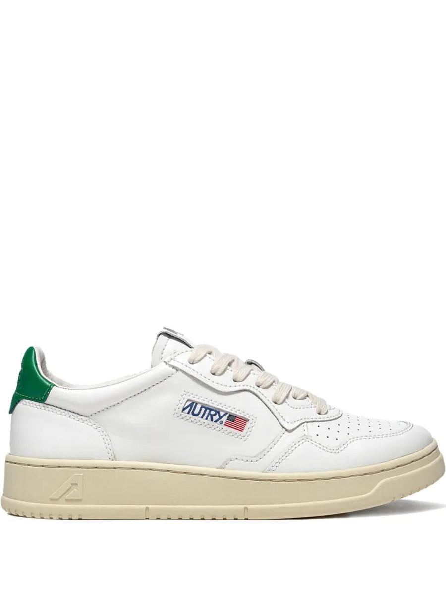 Autry "Medalist Low" Leather Sneakers Shoes