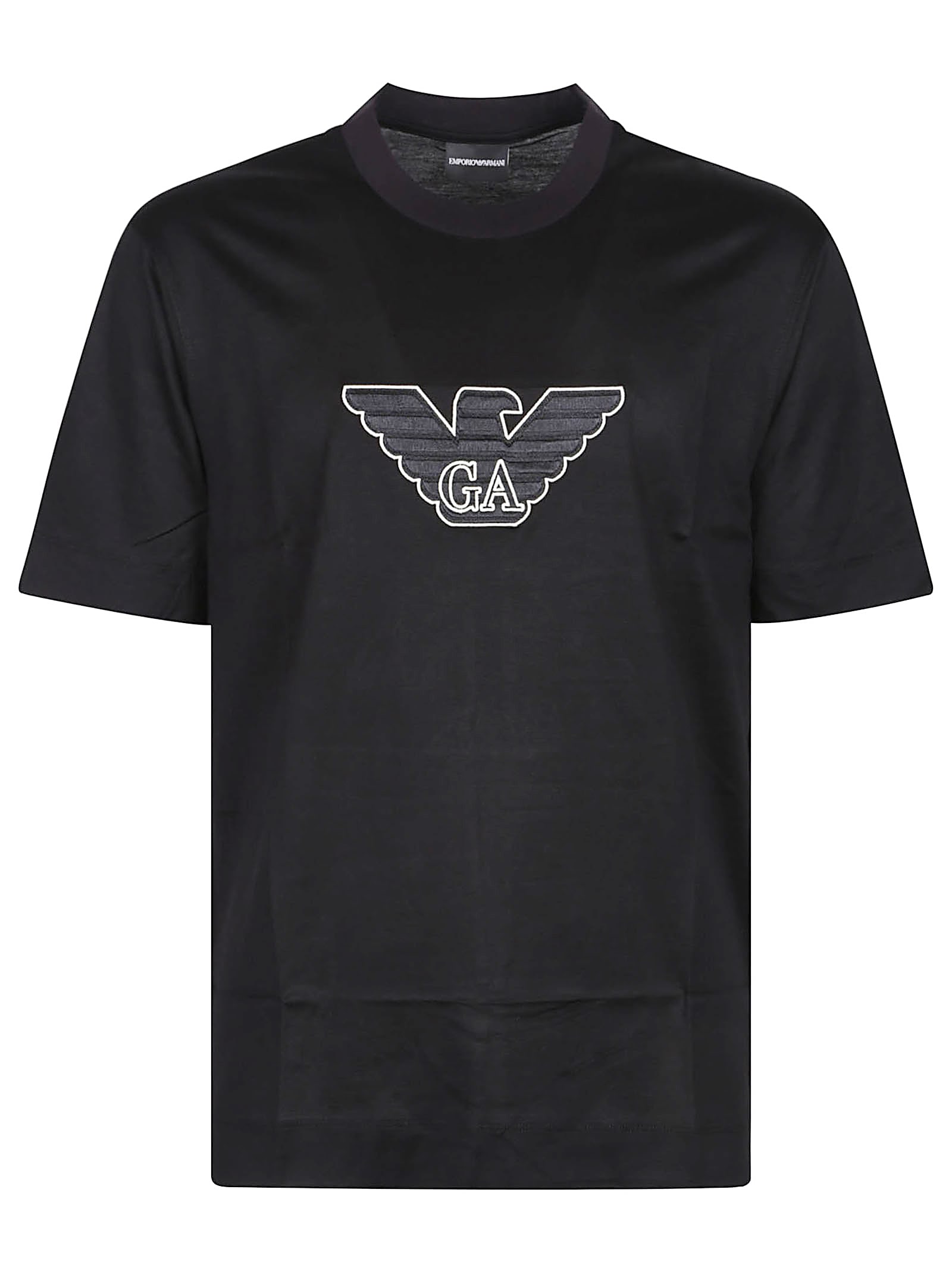 Emporio Armani Embroidered Logo T-shirt