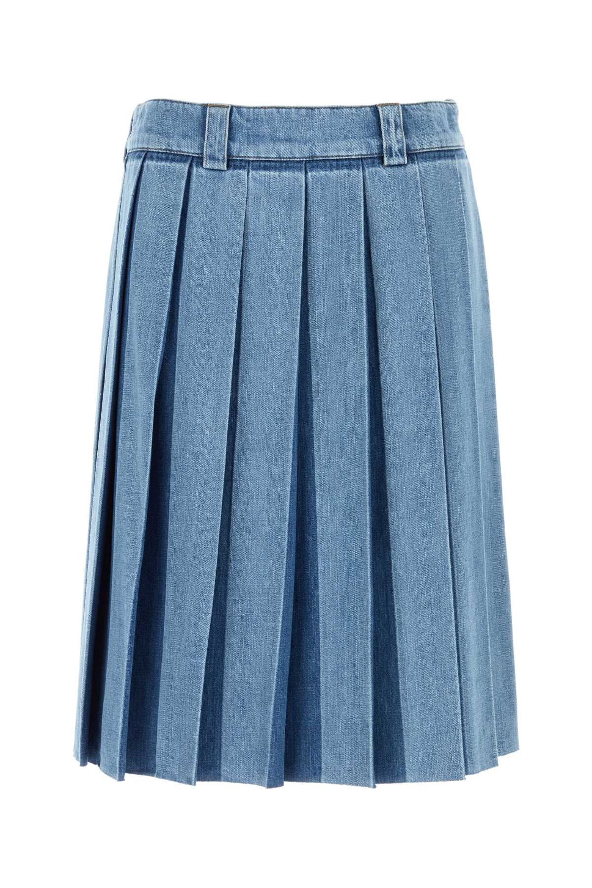 Miu Miu Denim Skirt