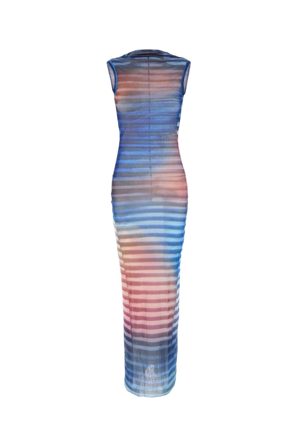 Jean Paul Gaultier Printed Tulle The Air Dress