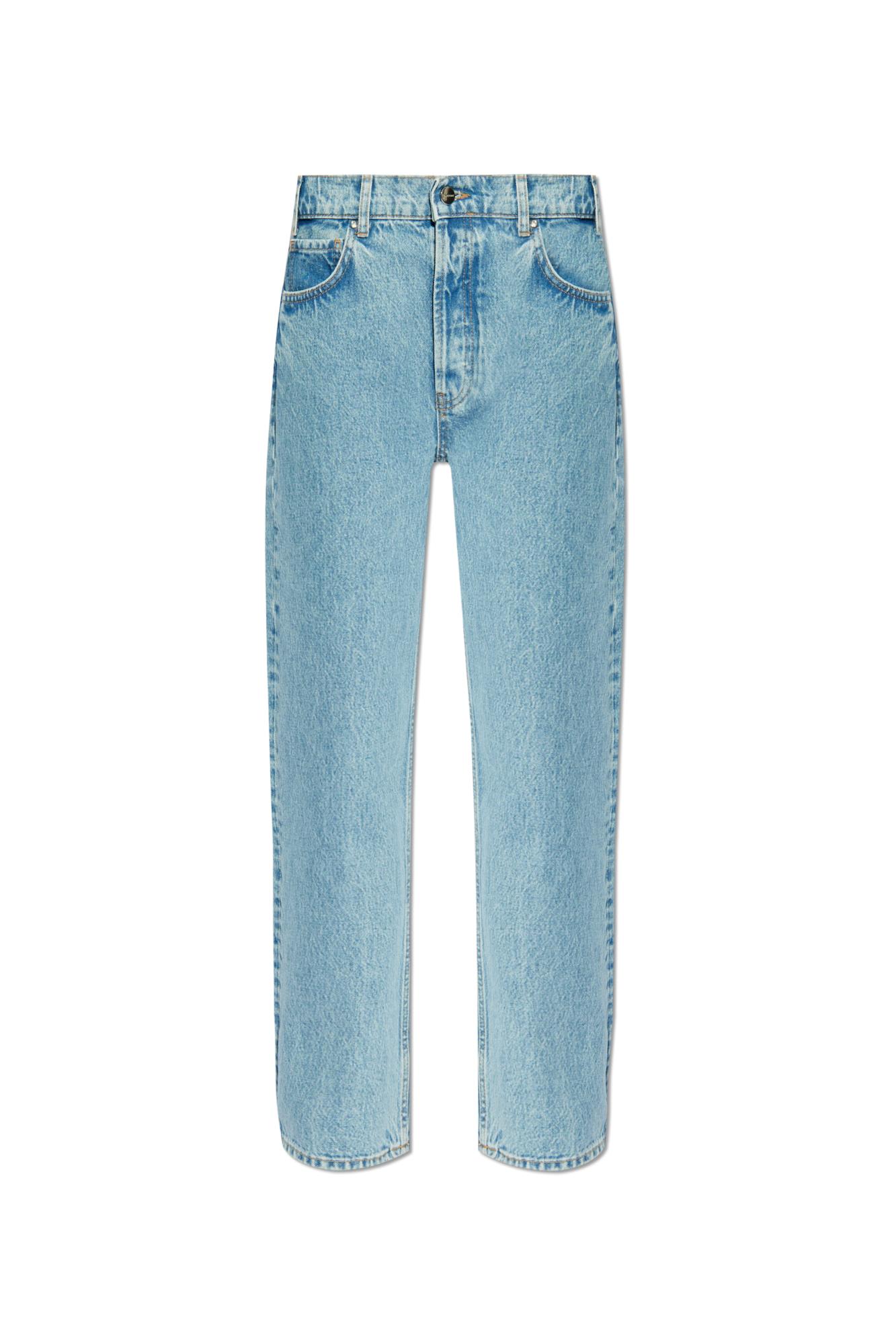 Anine Bing Jeans With Logo