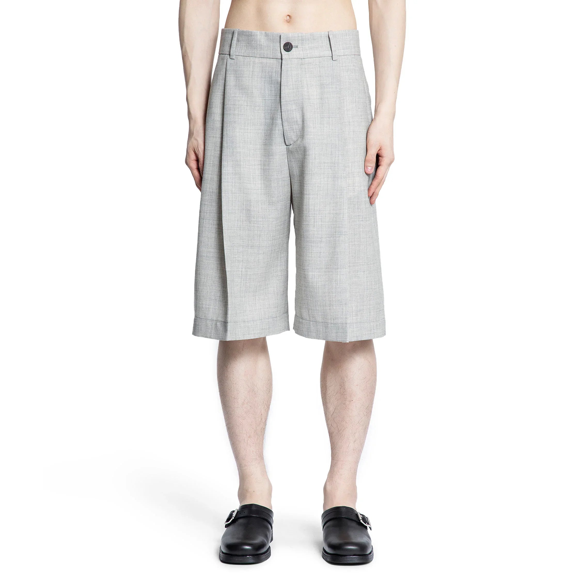 Knee Length Tailored Shorts