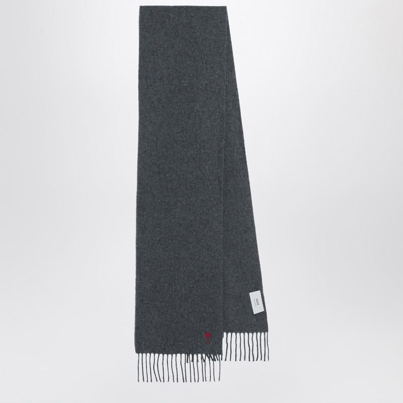AMI Paris Dark AMI Paris De Coeur Scarf