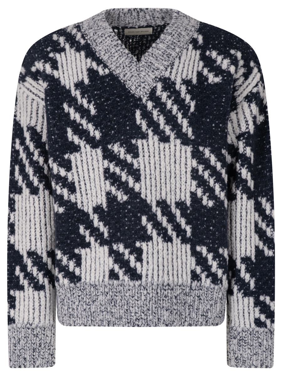 Dries Van Noten Macao V Neck Sweater Clothing