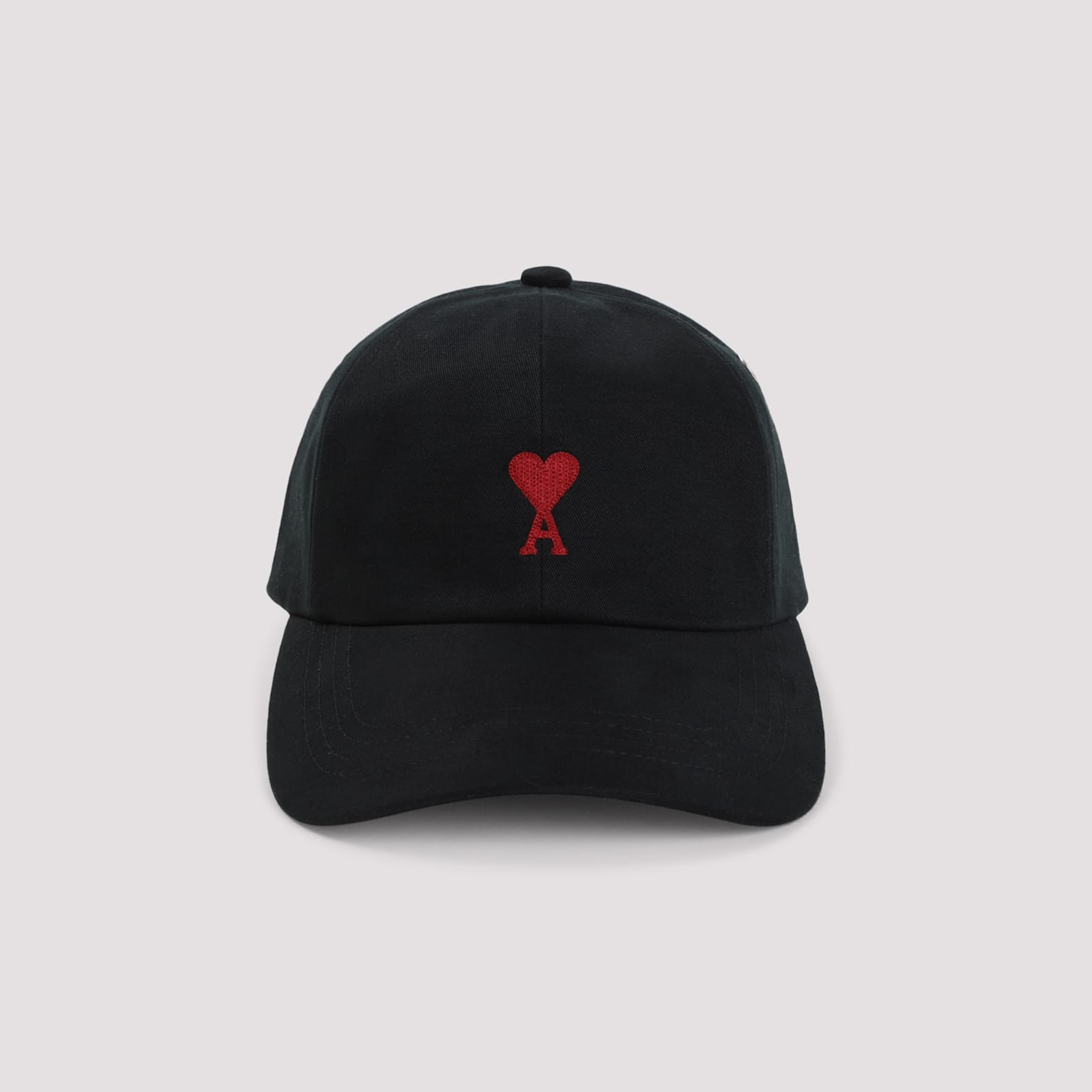 Ami Alexandre Mattiussi Red Adc Embroidery Hat