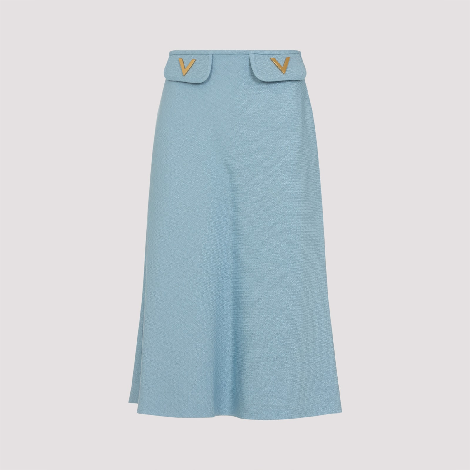 Valentino Viscose Midi Skirt