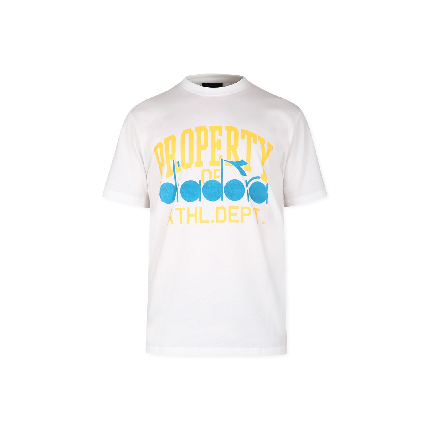 Diadora White T-shirt For Boy With Logo
